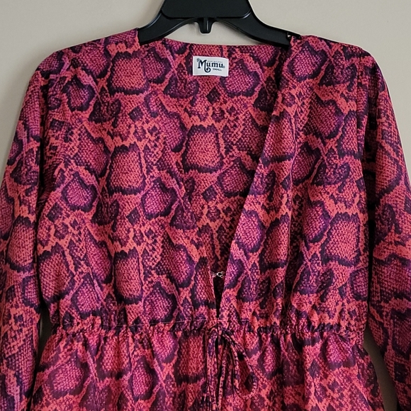 💙HP💙 Show Me Your Mumu Popsicle Python Print Romper S - Picture 6 of 13